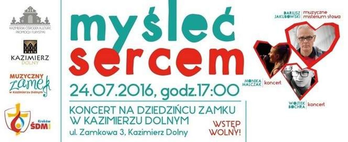 "Myśleć Sercem" przed ŚDM w Kazimierzu Dolnym "Myśleć Sercem" przed ŚDM w Kazimierzu Dolnym