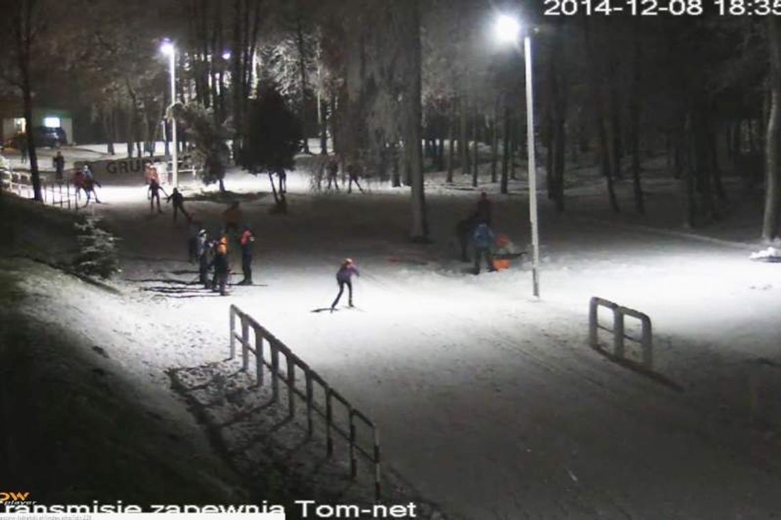 Na biegówkach w Tomaszowie Lubelskim