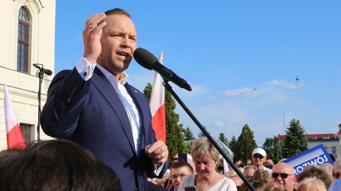 Na chwilę przed ciszą wyborczą Nawrocki przyjedzie do miasta rządzonego przez prezydenta z PO