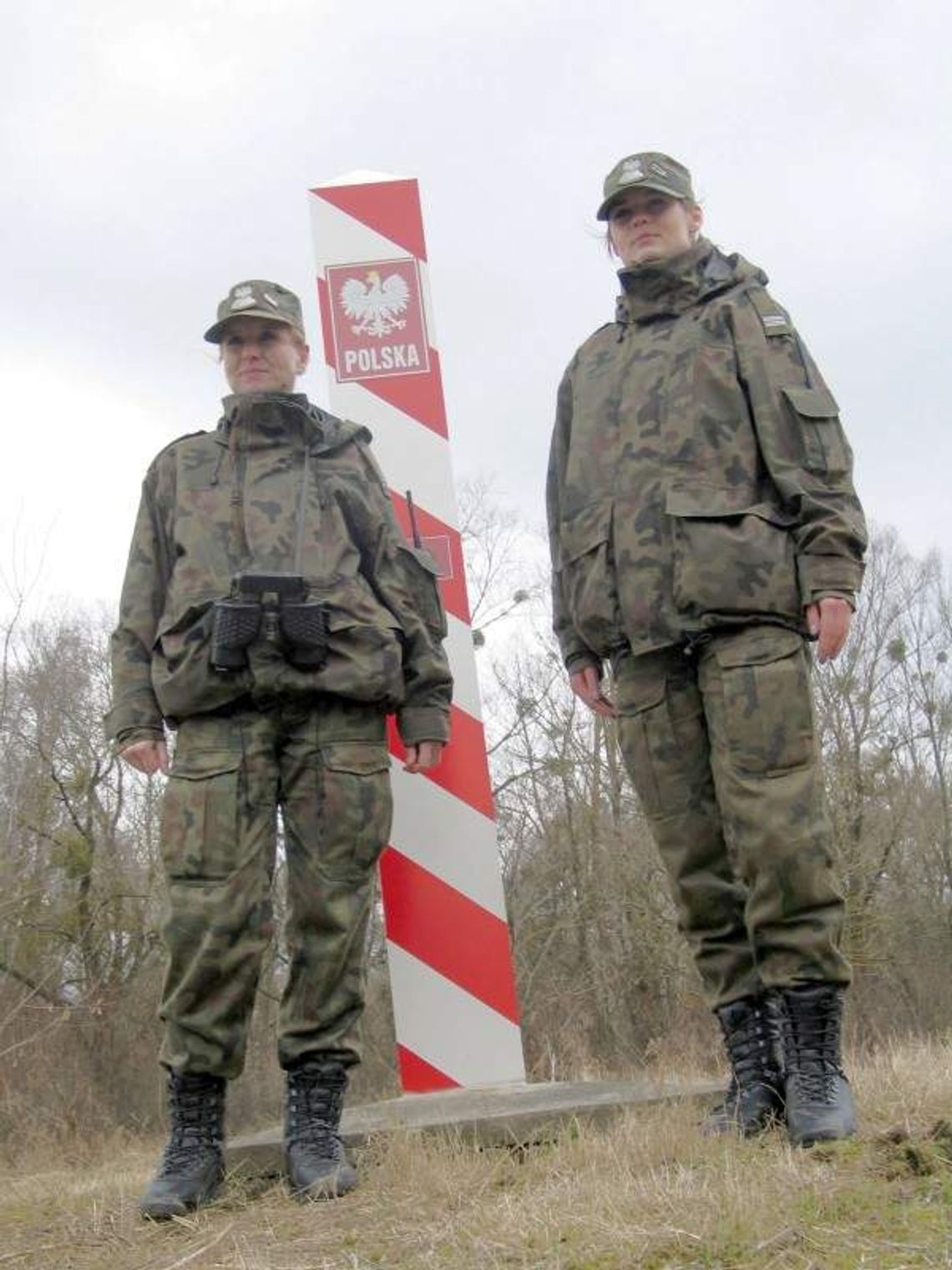 Na granicy na równi z mężczyznami