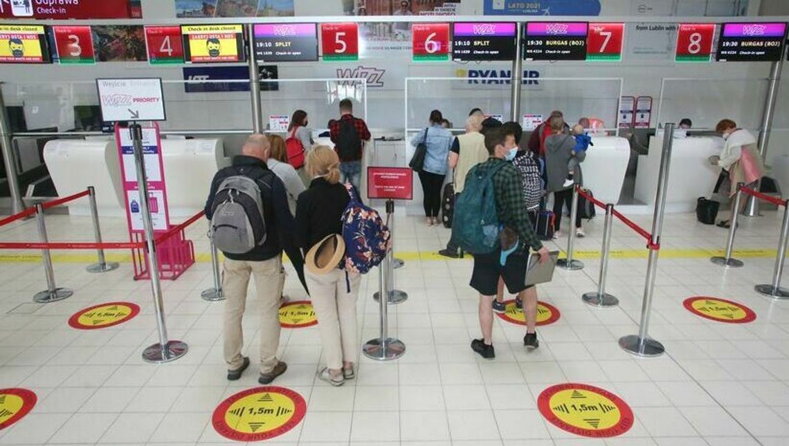 Na lotnisku w Lublinie poczuli lekkie ożywienie