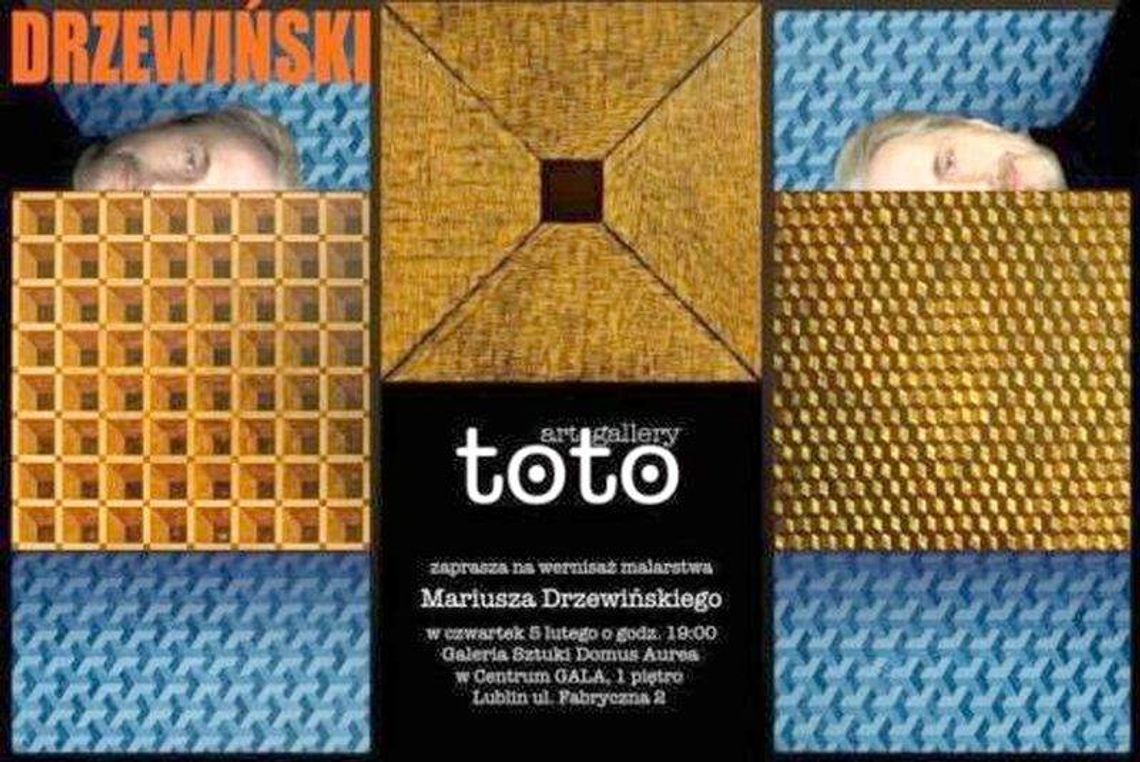 Na płótnie i na kaflach. Wystawa Mariusza Drzewińskiego