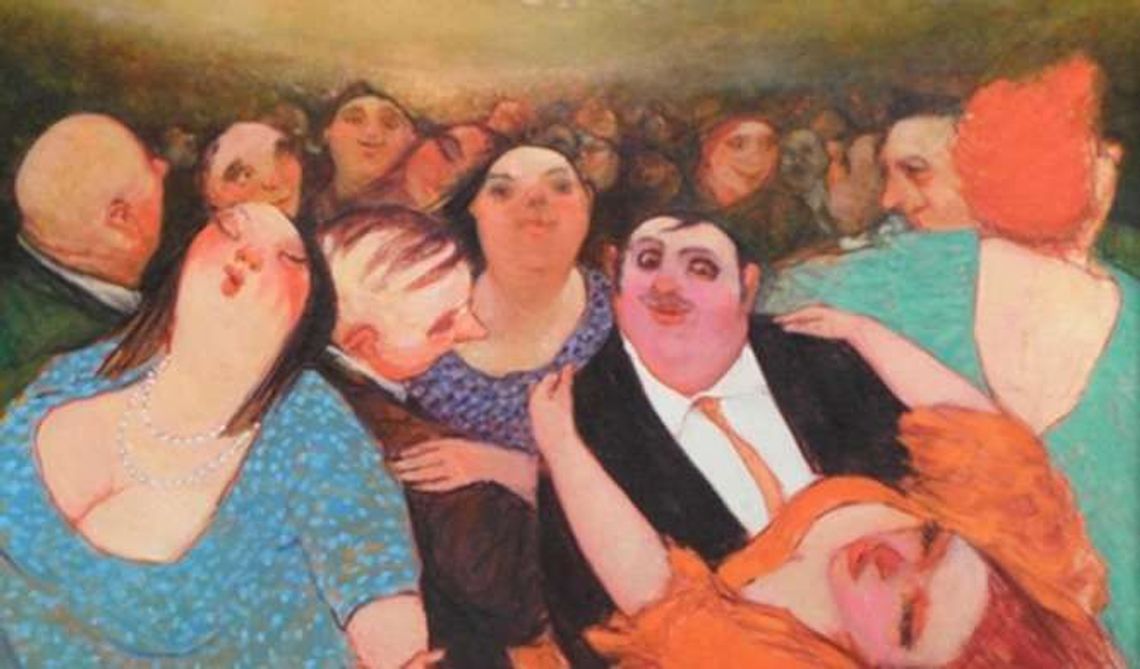 Na pomoście, na molo, na obrazie. Malarstwo Andrzeja Umiastowskiego w Galerii Sztuki Wirydarz