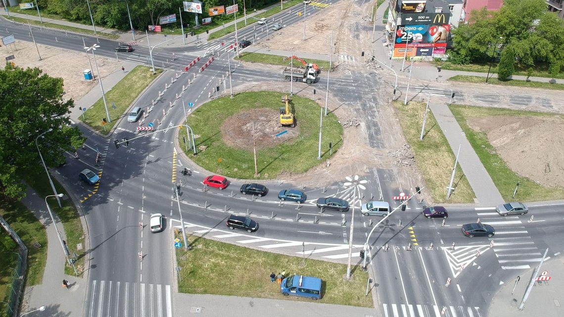 Na rondzie Honorowych Krwiodawców w Lublinie trzeba uważać. Nie obowiązuje już ruch okrężny