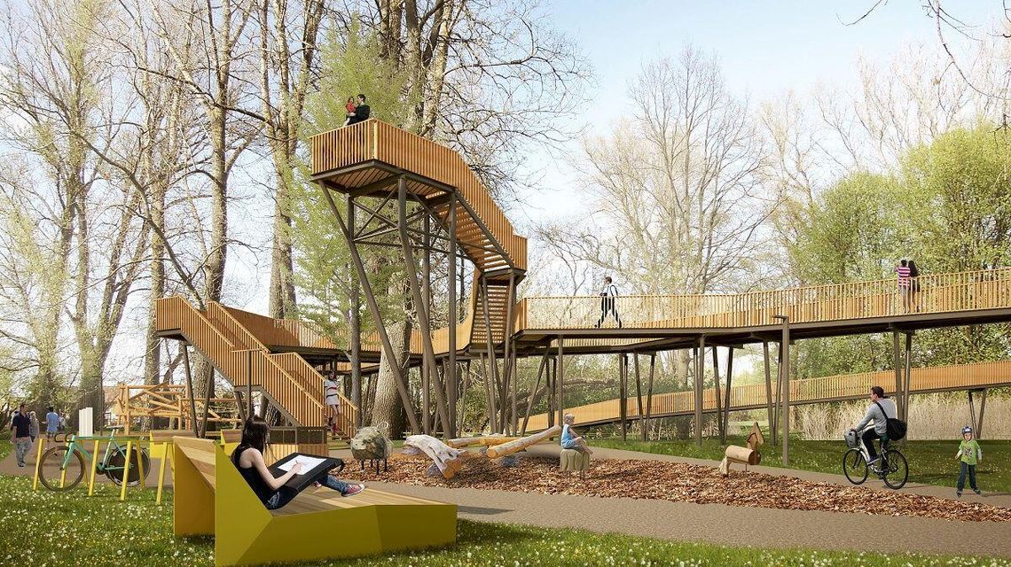 Na rower albo spacer w dolinie Krzny. To będzie możliwe już niedługo