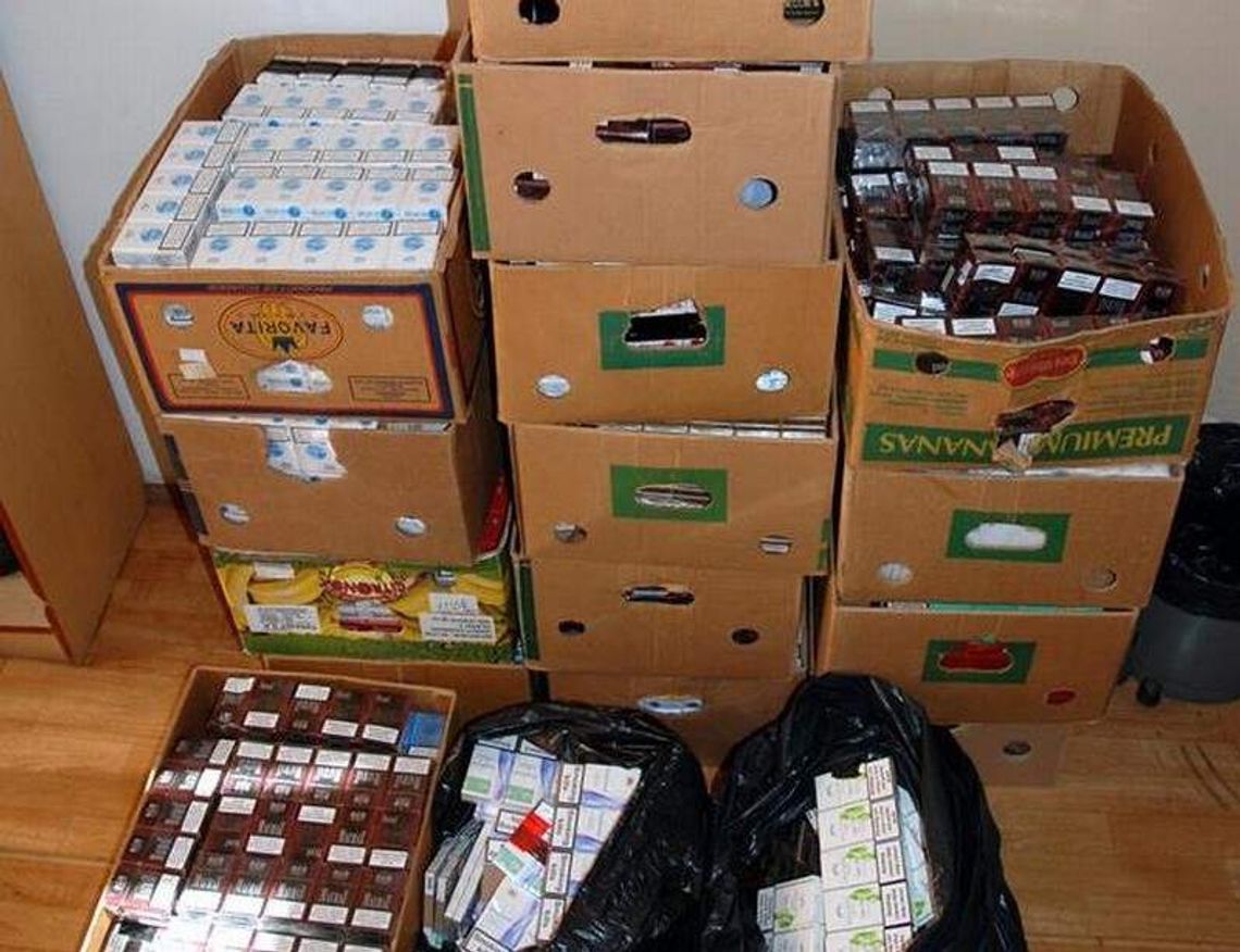 Na rowerze z kontrabandą