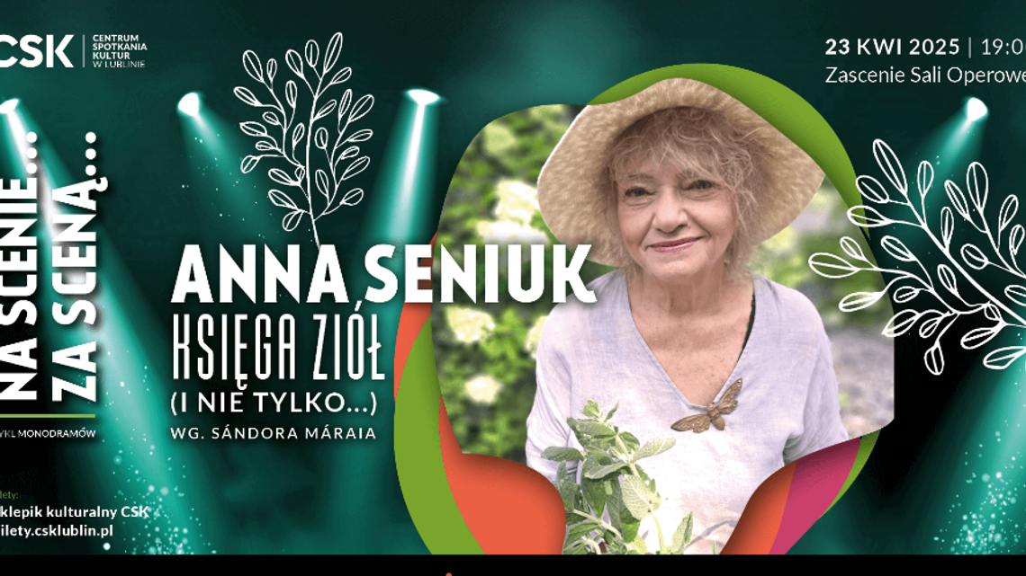 „Na Scenie... za Sceną...” – intymny cykl monodramów w lubelskim CSK „Na Scenie... za Sceną...” – intymny cykl monodramów w lubelskim CSK