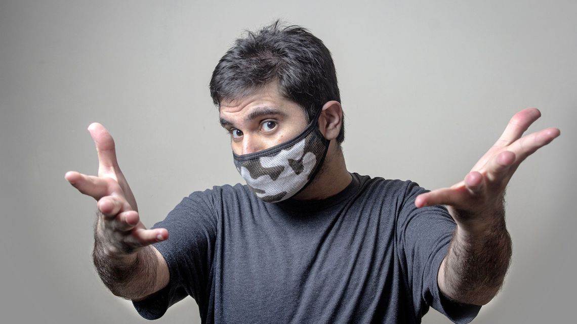 Na ulicy w maseczce. Wyjątek gdy lekarz wydał zaświadczenie