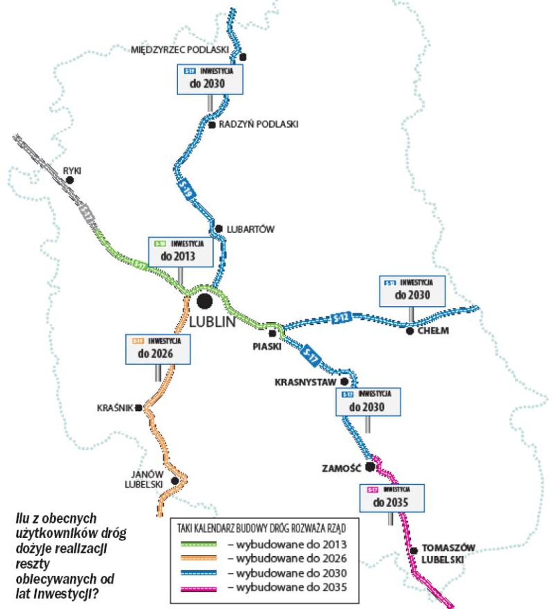 Na Zachodzie drogi już są. U nas planują je dla naszych wnuków Na Zachodzie drogi już są. U nas planują je dla naszych wnuków