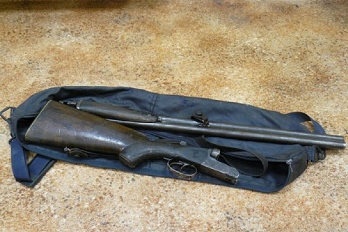 Naboje schował w kominie