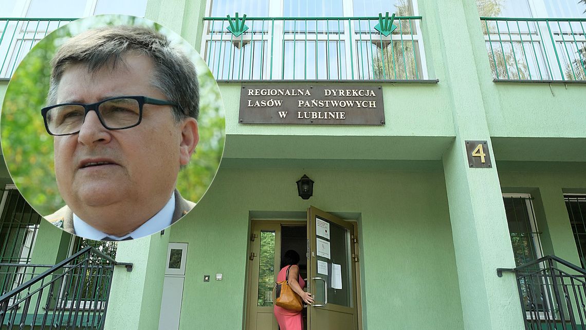 Nagła wymiana szefa w lubelskich lasach. Odwołanie zaraz po pogrzebie?