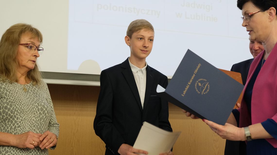 Nagrody dla laureatów konkursów. Dzisiaj z podstawówki, a w piątek dla gimnazjalistów
