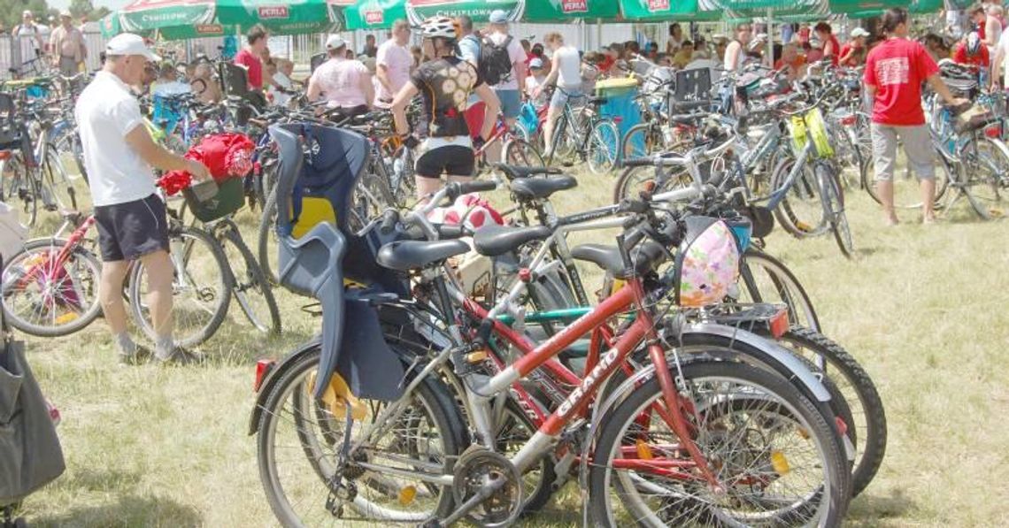 Najazd rowerzystów  na Lubartów