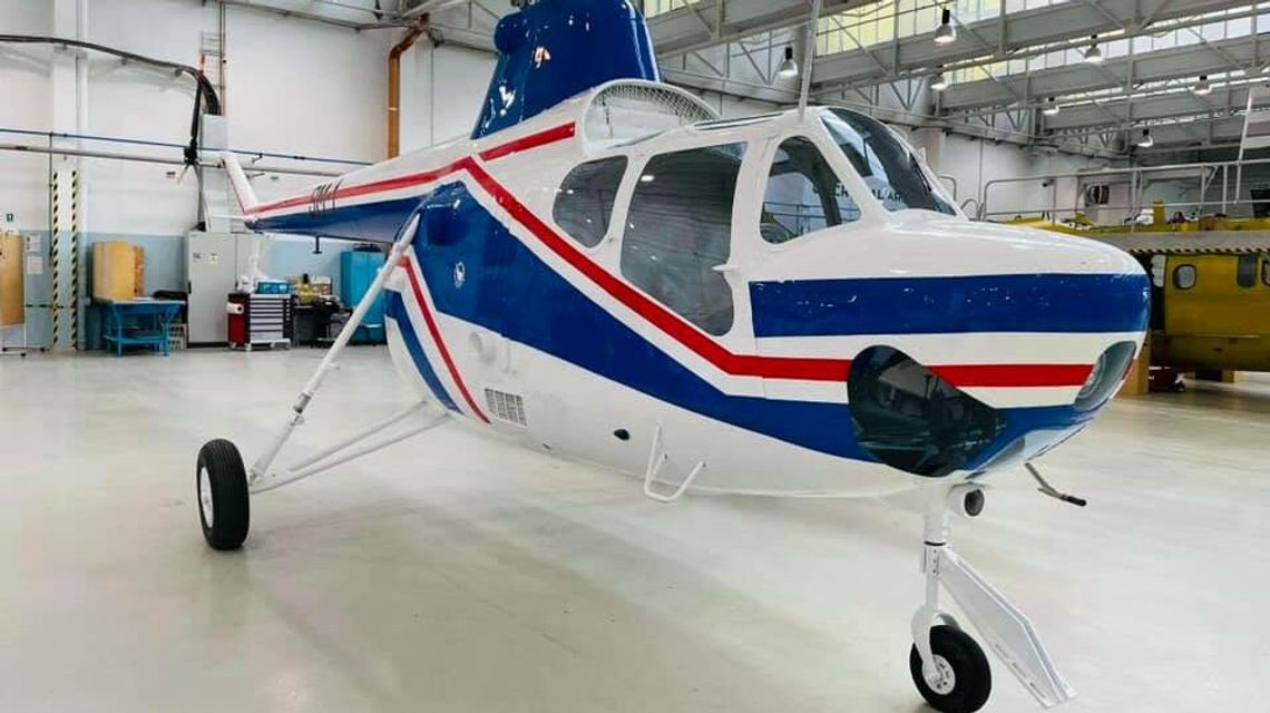 Najbardziej znany świdnicki helikopter prawie gotowy Najbardziej znany świdnicki helikopter prawie gotowy