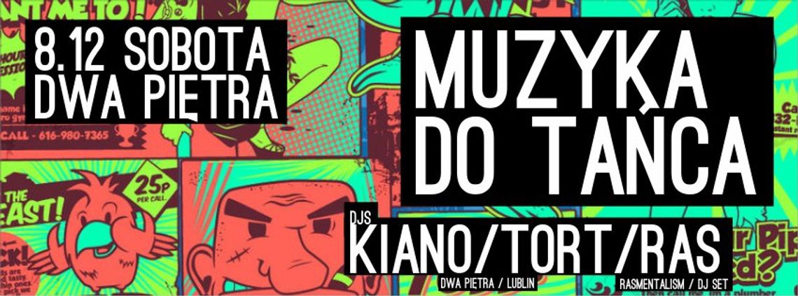 Najbliższe imprezy w klubie Dwa Piętra