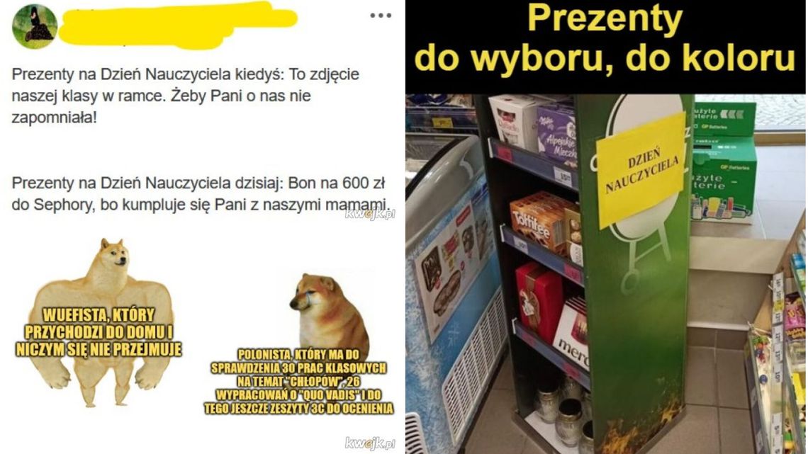 Najlepszego nauczyciele! Internet znów odrobił lekcje. I to z poczuciem humoru