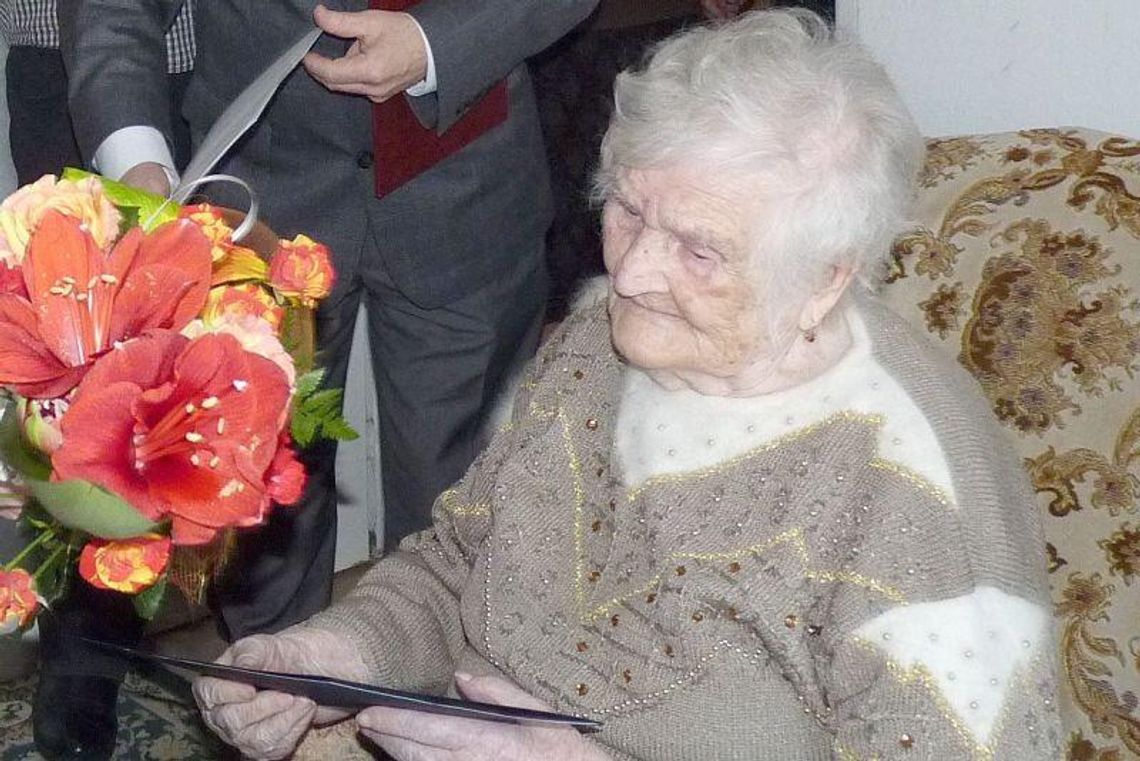 Najstarsza włodawianka skończyła 100 lat