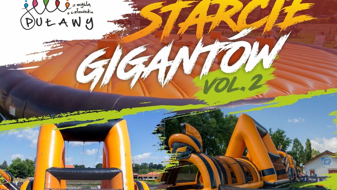 Największe dmuchane tory przeszkód znów w Puławach