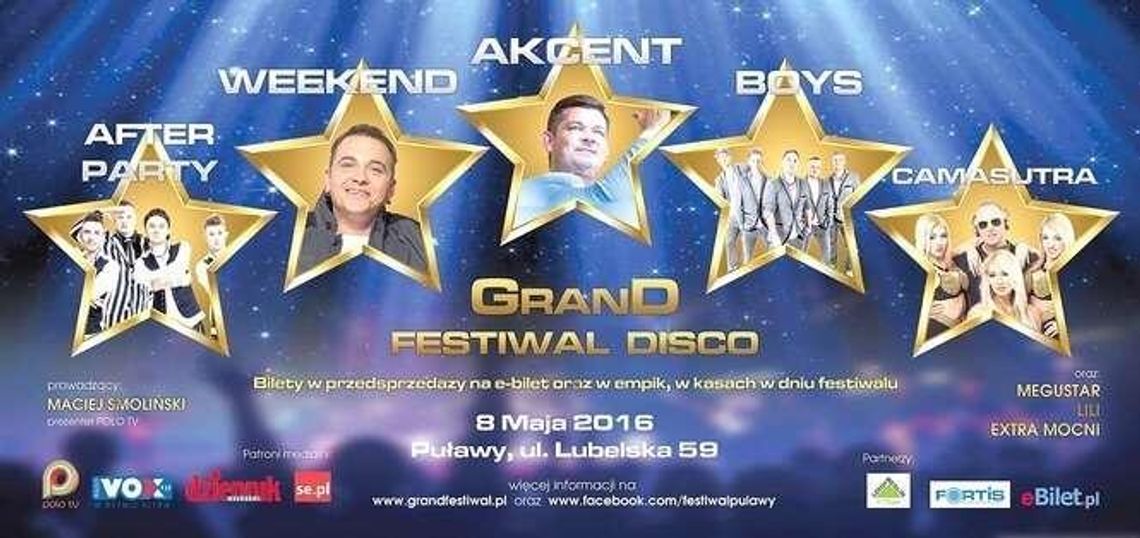 Największe gwiazdy disco polo w Puławach. Mamy dla Was bilety!