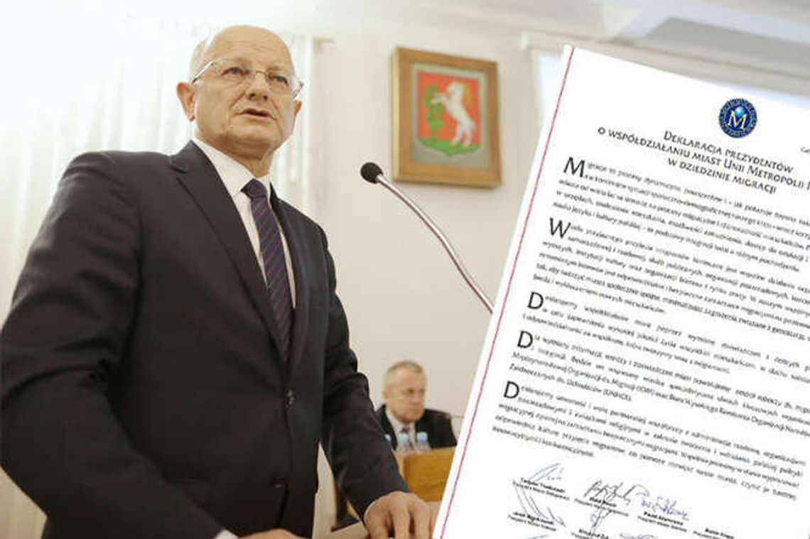 Największe miasta będą współpracować ws. migracji. Prezydent Lublina podpisał deklarację Największe miasta będą współpracować ws. migracji. Prezydent Lublina podpisał deklarację