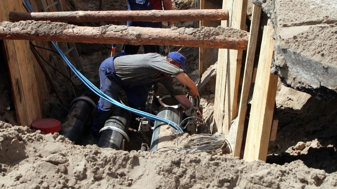 Nałęczów: Nowa kanalizacja przy ul. Dulębów i Sienkiewicza Nałęczów: Nowa kanalizacja przy ul. Dulębów i Sienkiewicza