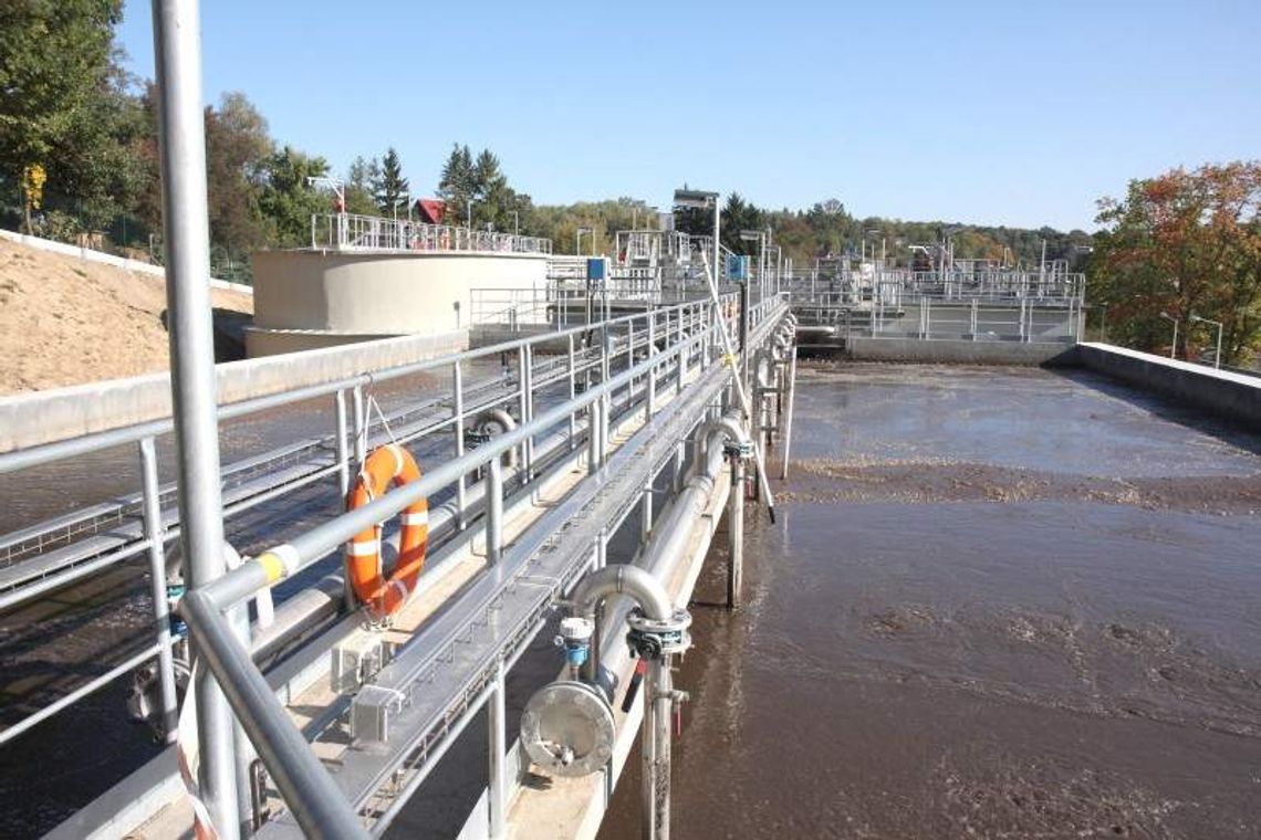 Nałęczów. Zobacz, jak oczyszczają ścieki