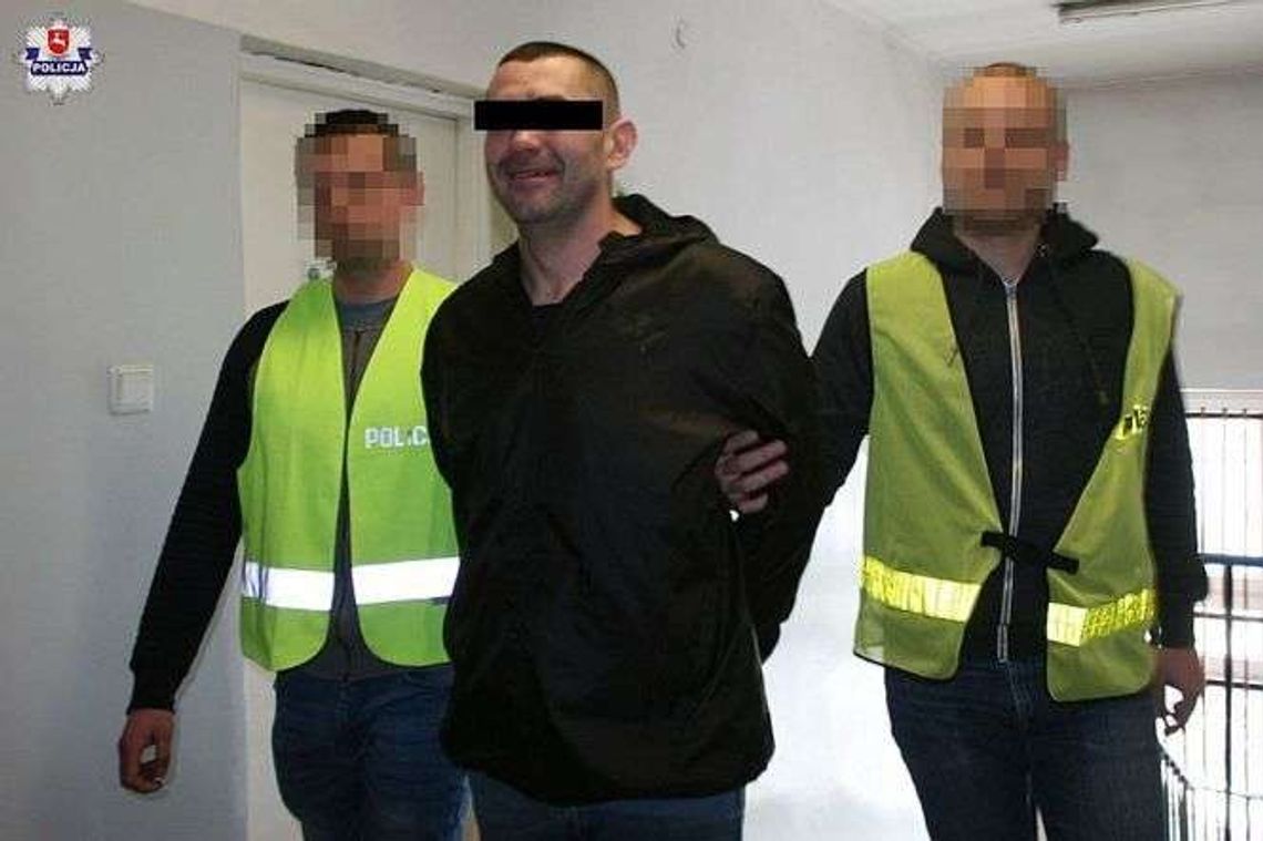 Napad na bank w Lublinie. 37-latek zatrzymany w Warszawie, miał broń