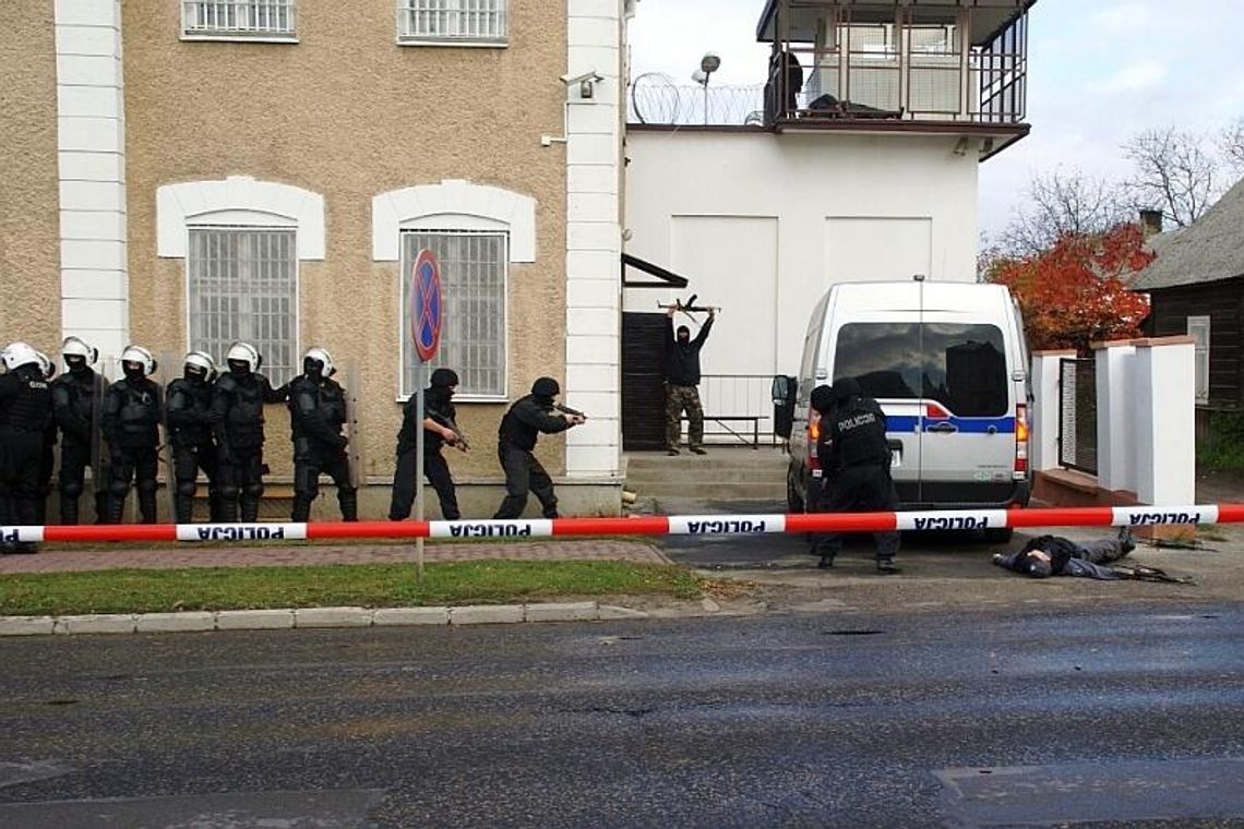 Napad na konwój i bunt w więzieniu. Ćwiczenia w Zamościu