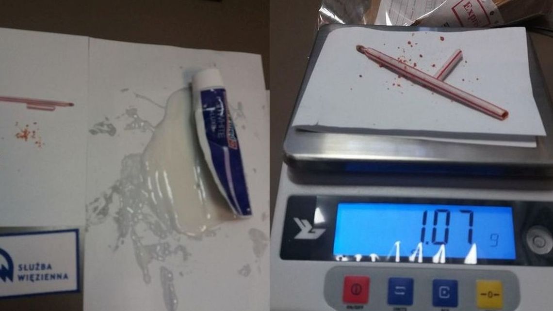 Narkotyki ukryte w paście do zębów. Miały trafić do więzienia w Zamościu