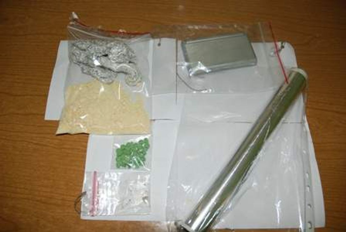 Narkotyki w samochodzie mieszkańca Ryk