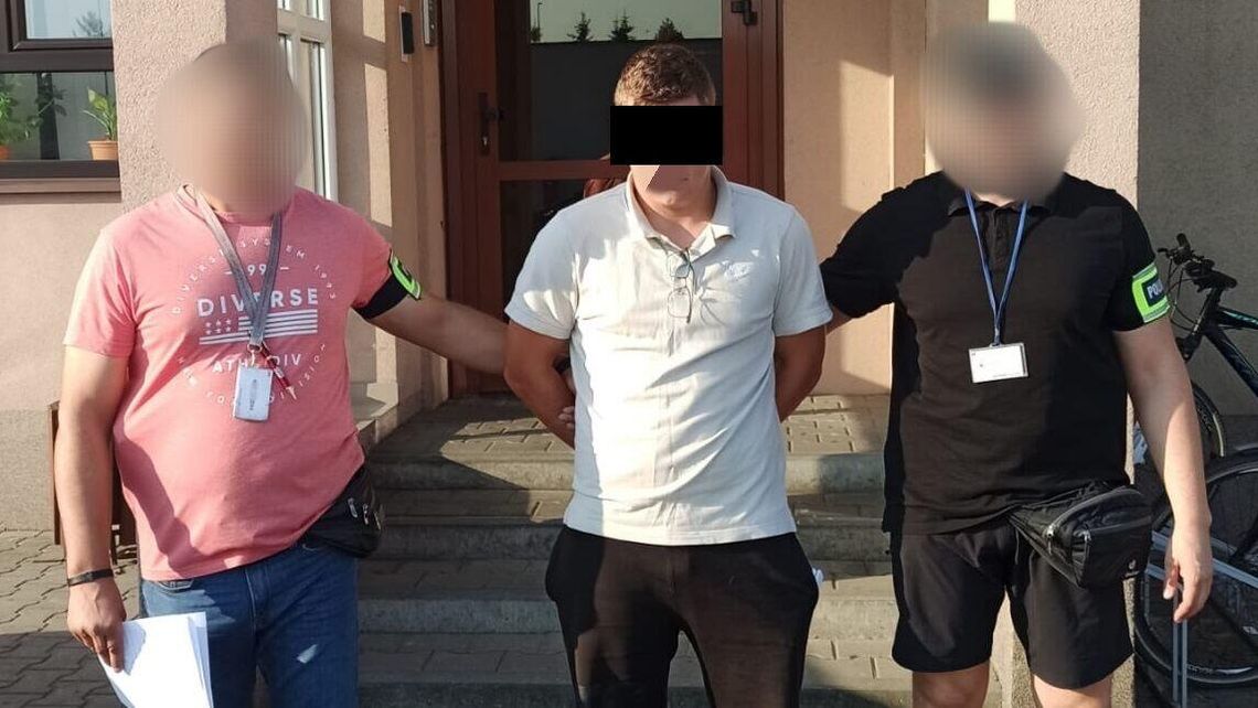 Narkotykowy diler zatrzymany