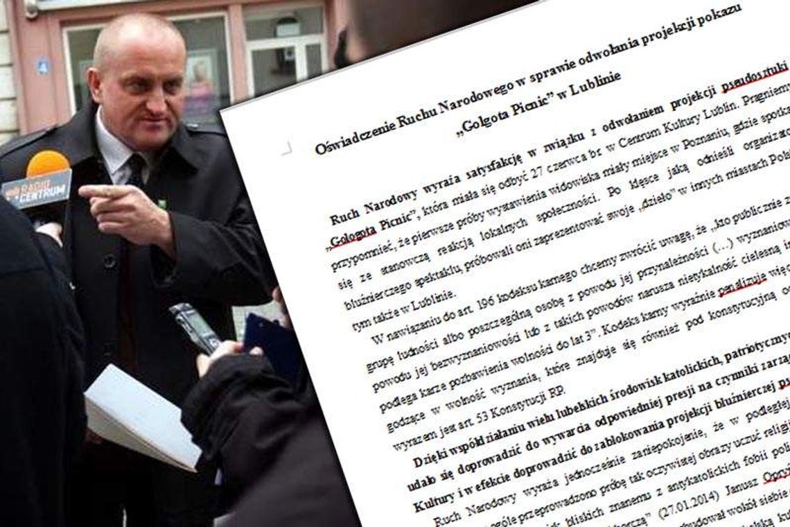 Narodowcy żądali odwołania dyrekcji Centrum Kultury. Ratusz odmawia Narodowcy żądali odwołania dyrekcji Centrum Kultury. Ratusz odmawia