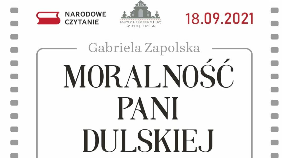 Narodowe Czytanie w Kazimierzu Dolnym