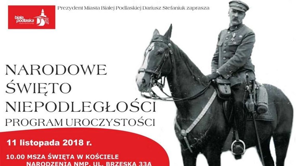 Narodowe Święto Niepodległości w Białej Podlaskiej [program]
