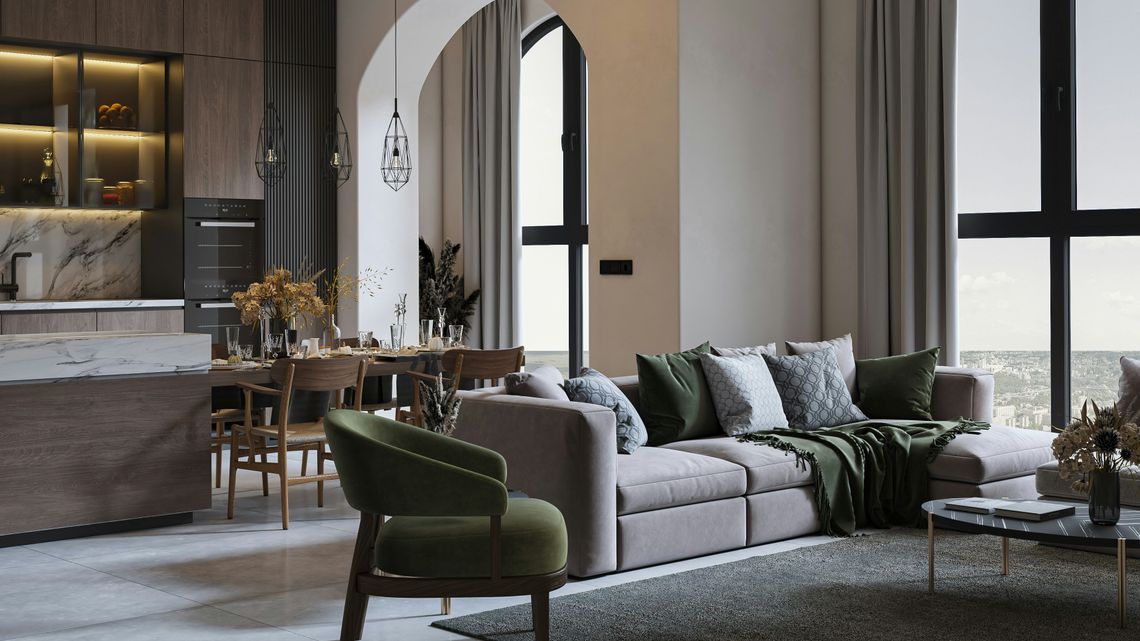 Narożnik jako centralny element salonu – jak dopasować dodatki? Narożnik jako centralny element salonu – jak dopasować dodatki?