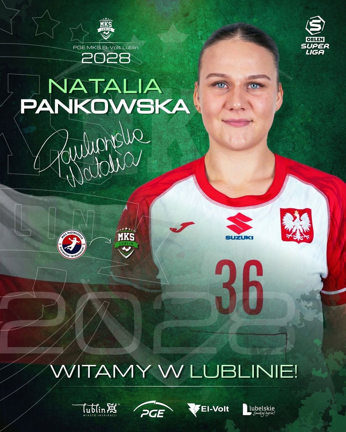 Natalia Pankowska nową zawodniczką PGE MKS El-Volt Lublin Natalia Pankowska nową zawodniczką PGE MKS El-Volt Lublin