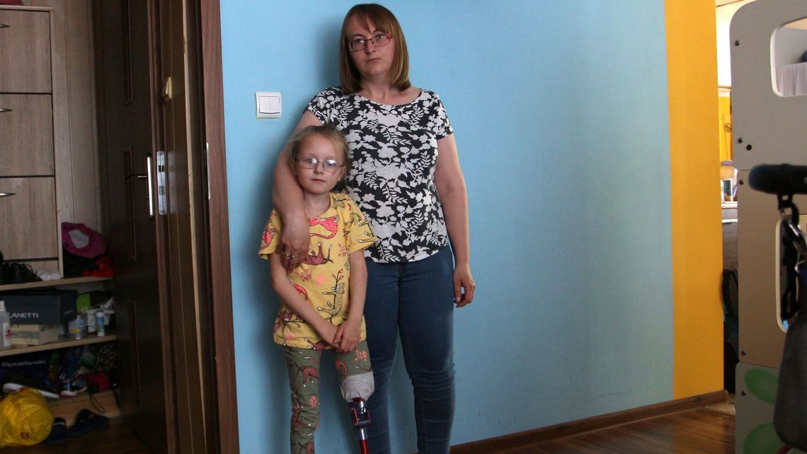 Natalka przez pijanego kierowcę straciła nóżkę. Potem przyszedł koszmar sądowy