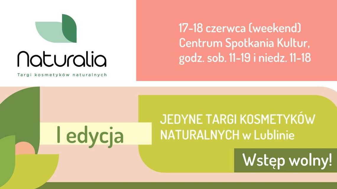 Naturalia - targi kosmetyków w Lublinie