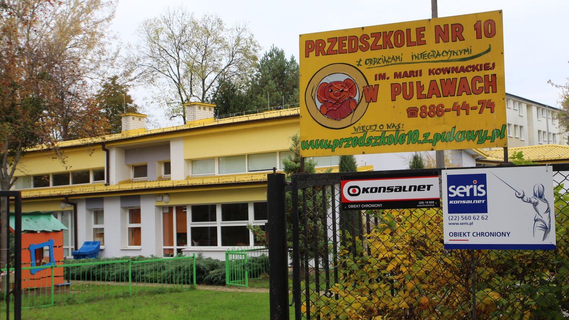 Nauczyciele chorują. Przedszkole w Puławach zawiesza działalność