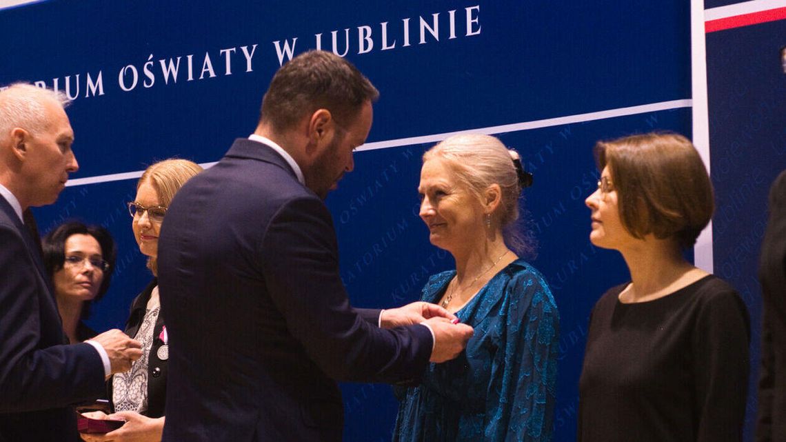 Nauczyciele odznaczeni 