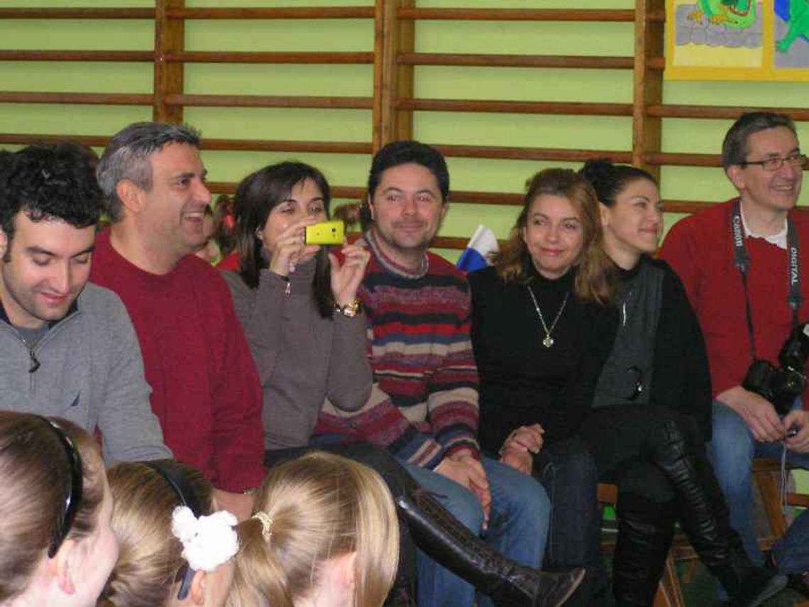 Nauczyciele z Grecji i Hiszpanii we Włodawie Nauczyciele z Grecji i Hiszpanii we Włodawie