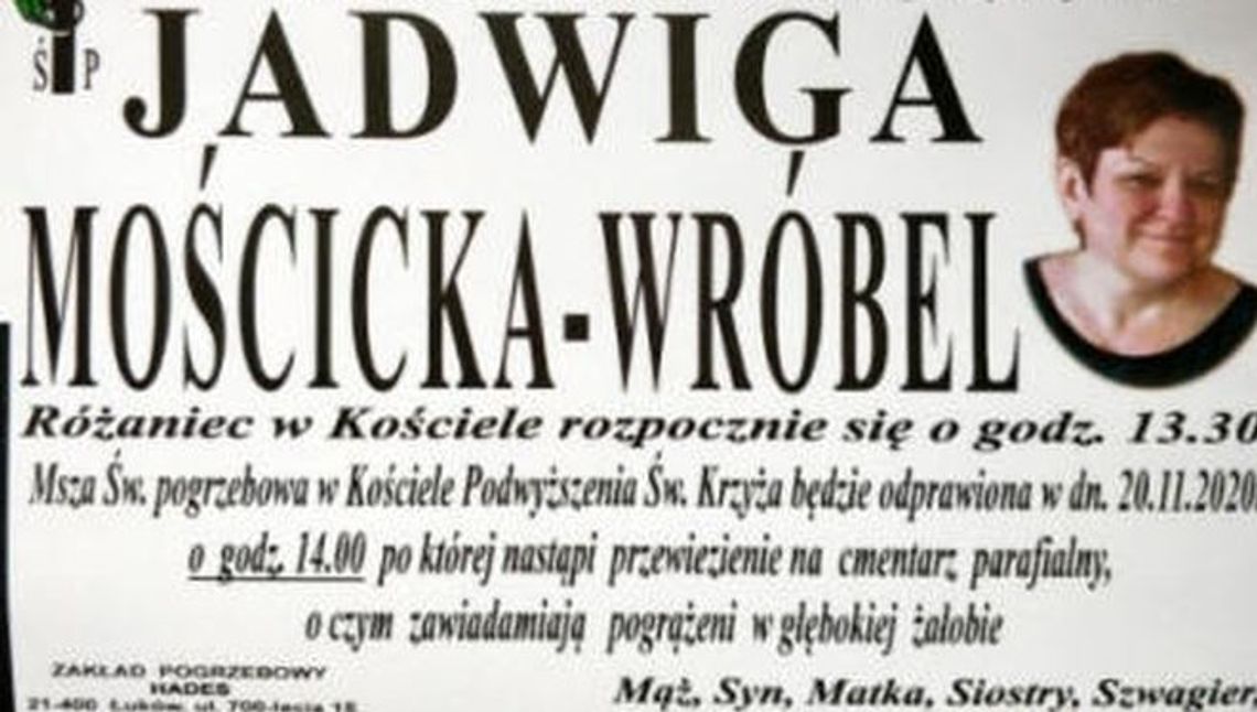 Nauczycielka ze szkoły w Rykach przegrała z koronawirusem Nauczycielka ze szkoły w Rykach przegrała z koronawirusem