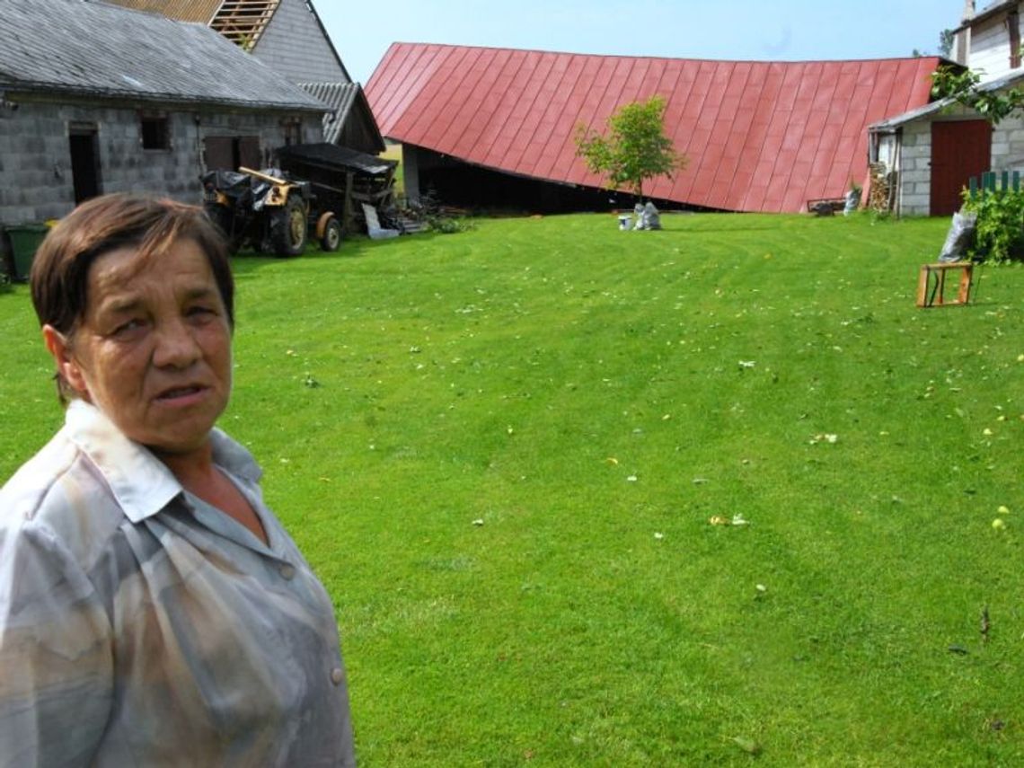 Nawałnica spustoszyła Gołowierzchy w Lubelskiem