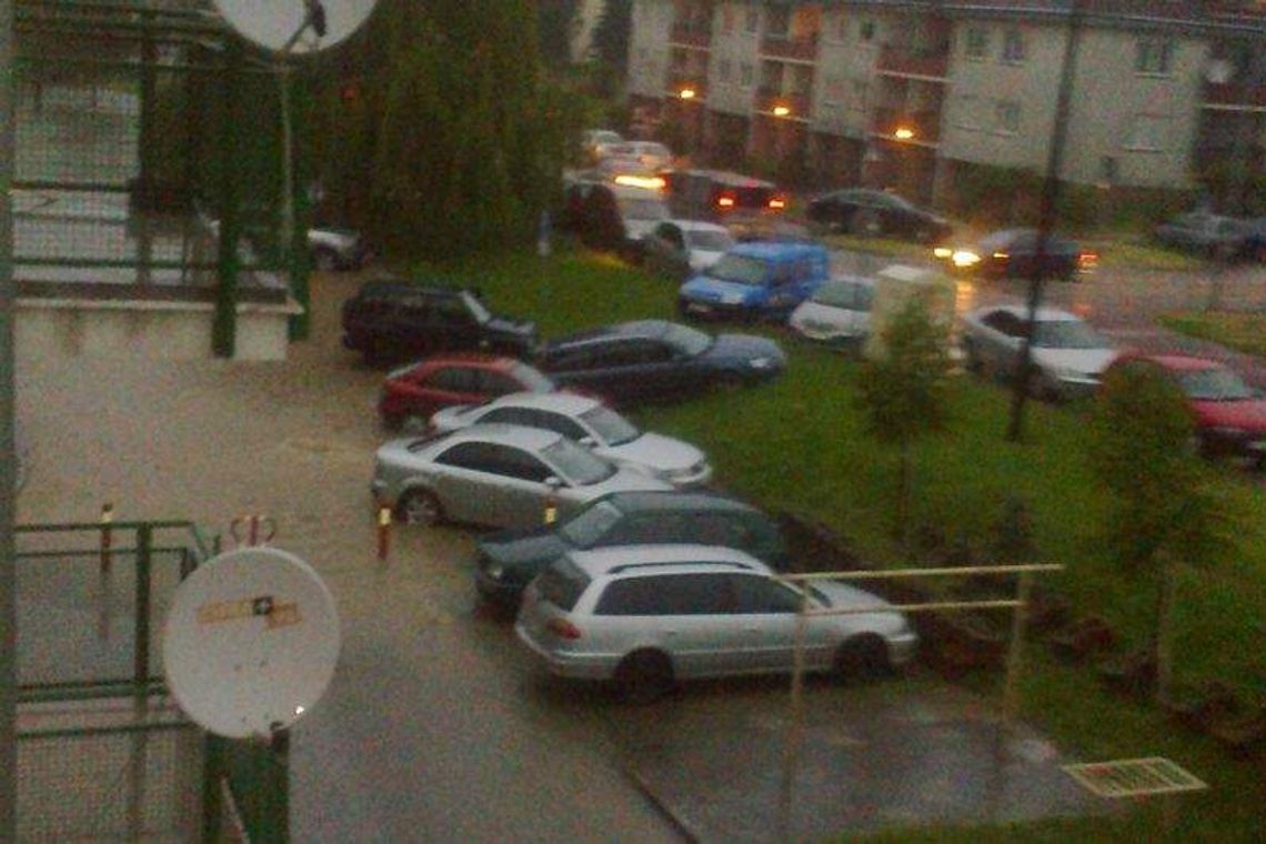 Nawałnice w woj. lubelskim: Zalane mieszkania i ulice