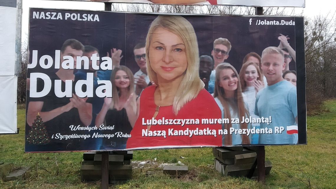 Nazywa się Duda i chce zostać prezydentem Polski. Ale to nie Andrzej tylko Jolanta, kandydatka z Chełma