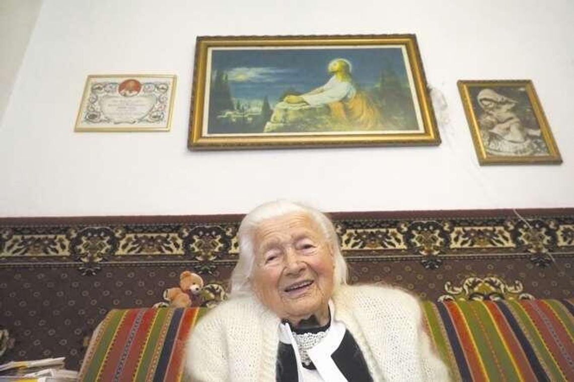 "Nic bym nie zmieniła". Wyjątkowe wspomnienia 105-letniej lublinianki