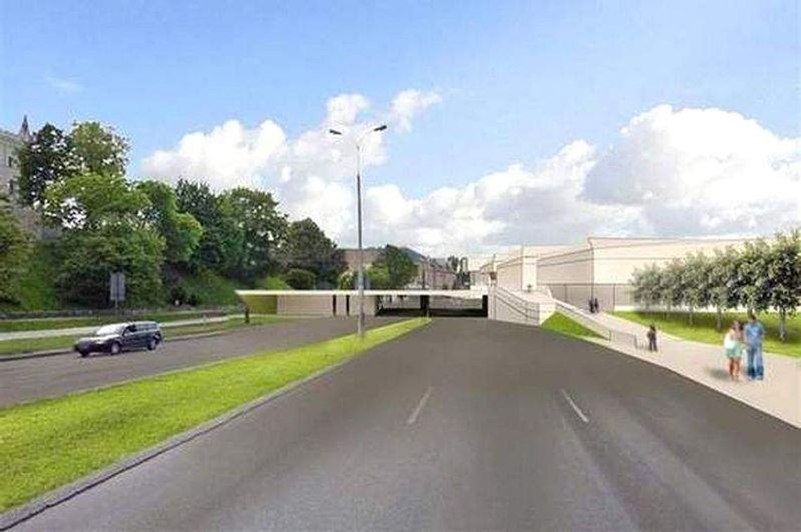 Nie będzie "półtunelu obok pl. Zamkowego