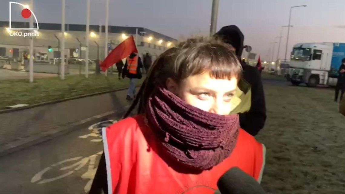 „Nie dajecie kasy, blokujemy pasy”. Protestują pracownicy Amazona