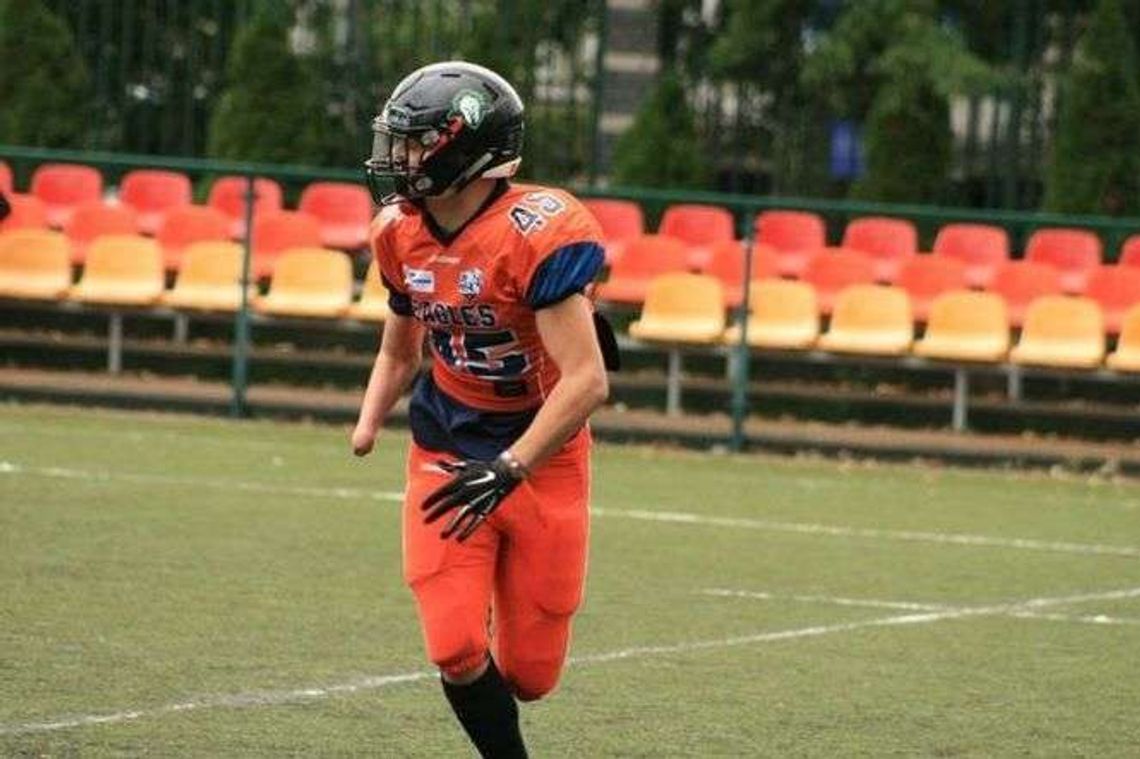 Nie ma dłoni, ale ogromny talent. Wkrótce leci na prestiżowy mecz 