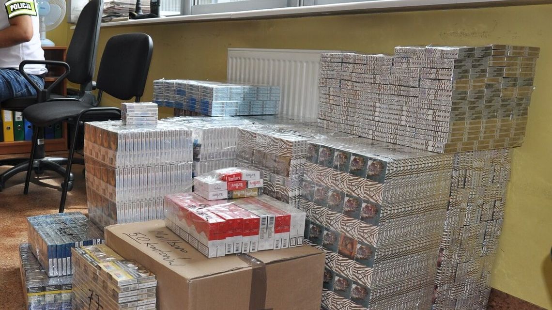 Nie ma palenia. Policja zlikwidowała magazyn z papierosami